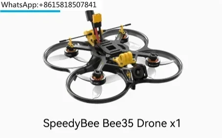 SpeedyBee Bee35 Pro 3.5 inch Drone HD O3 Air Unit FPV 35A 49N1 ESC ELRS 2.4G Receiver 6S Input For FPV Cinewhoop Quadcopter