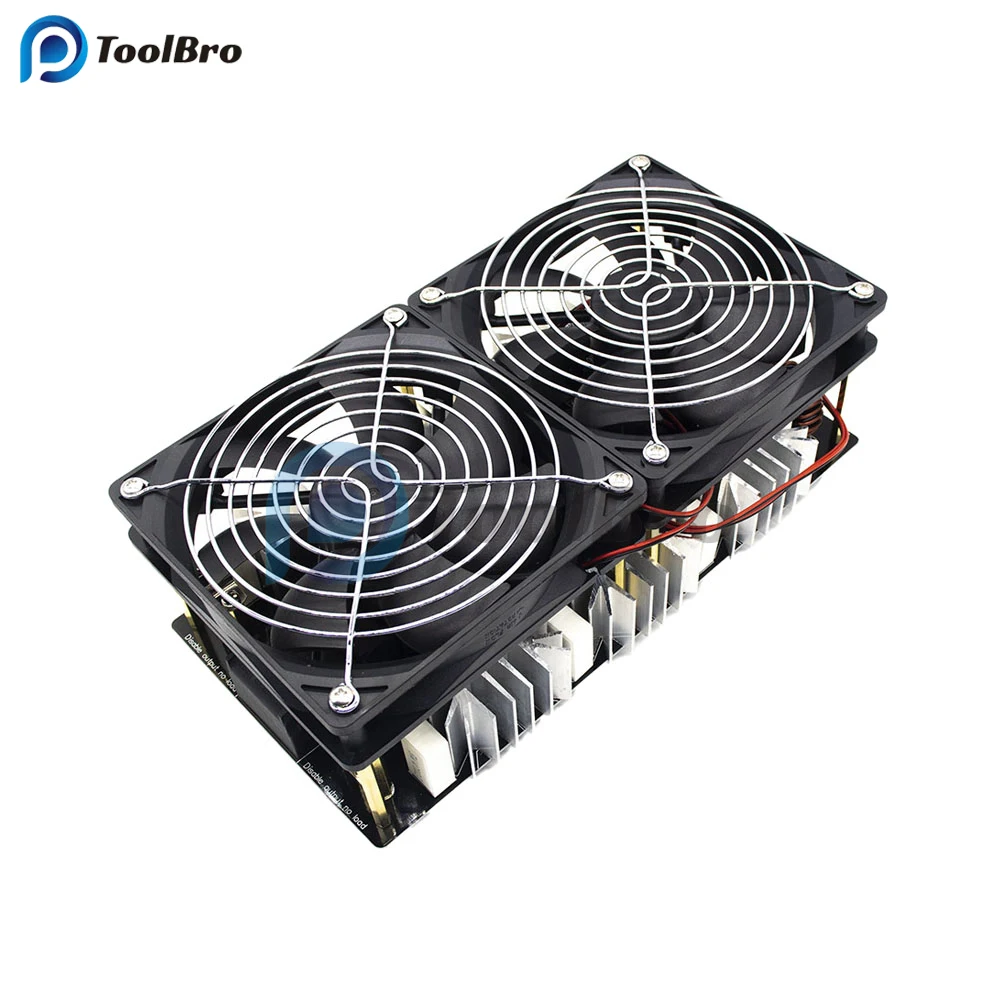 2500W 50A DC 12-48V Induction Heating Board ZVS Power Supply Module High Frequency Low Voltage Flyback Driver Heater Tesla Coil