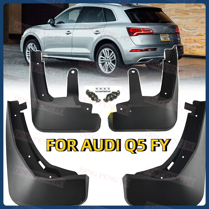 Car Mudflaps For Audi Q5 FY 2018 2019 Mud Flaps Splash Guards Mudguards Mud Flap Front Rear Fender Protector