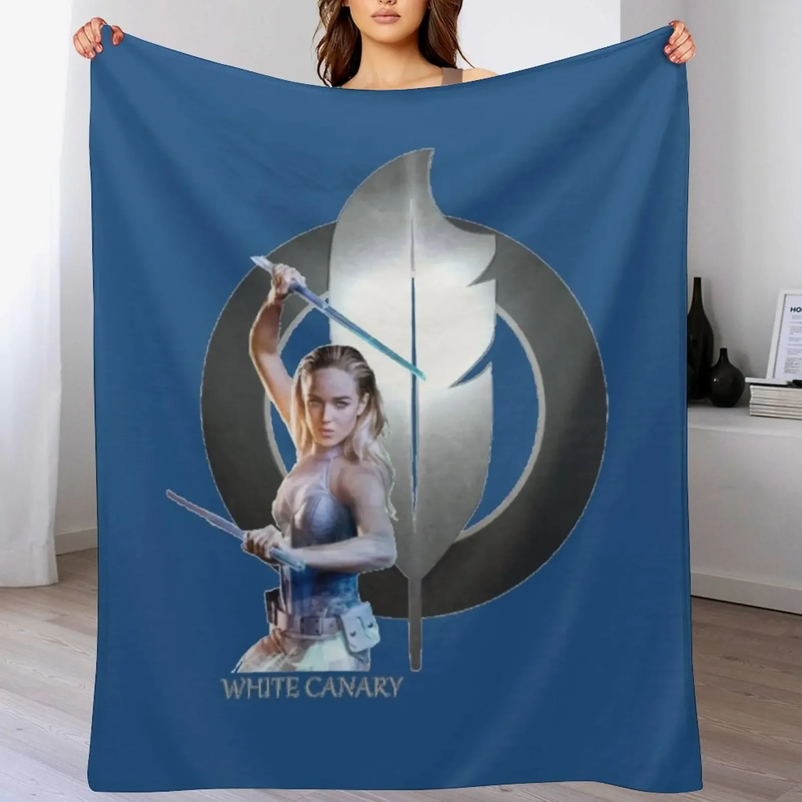 White Canary Throw Blanket For Baby halloween Tourist Blankets