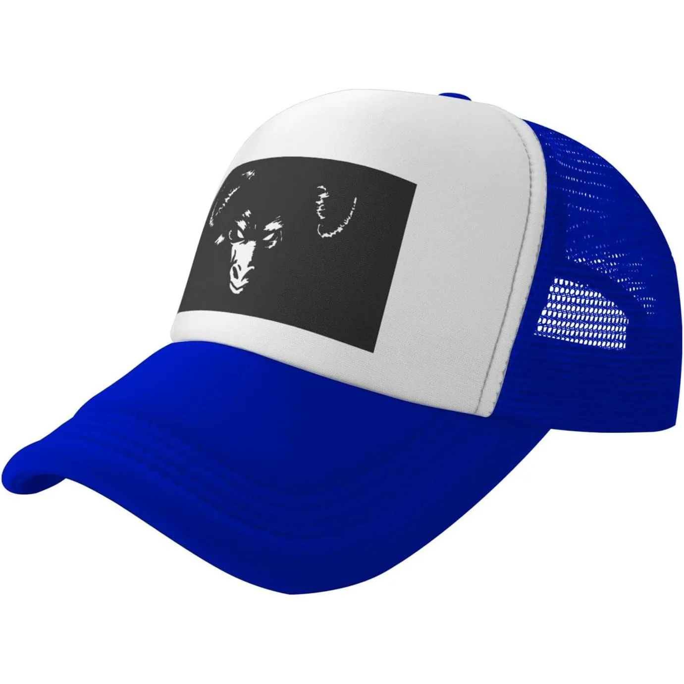 Satanic Goat Baphomet Trucker Hat Mesh Baseball Snapback Cap Outdoor Adjustable Unisex