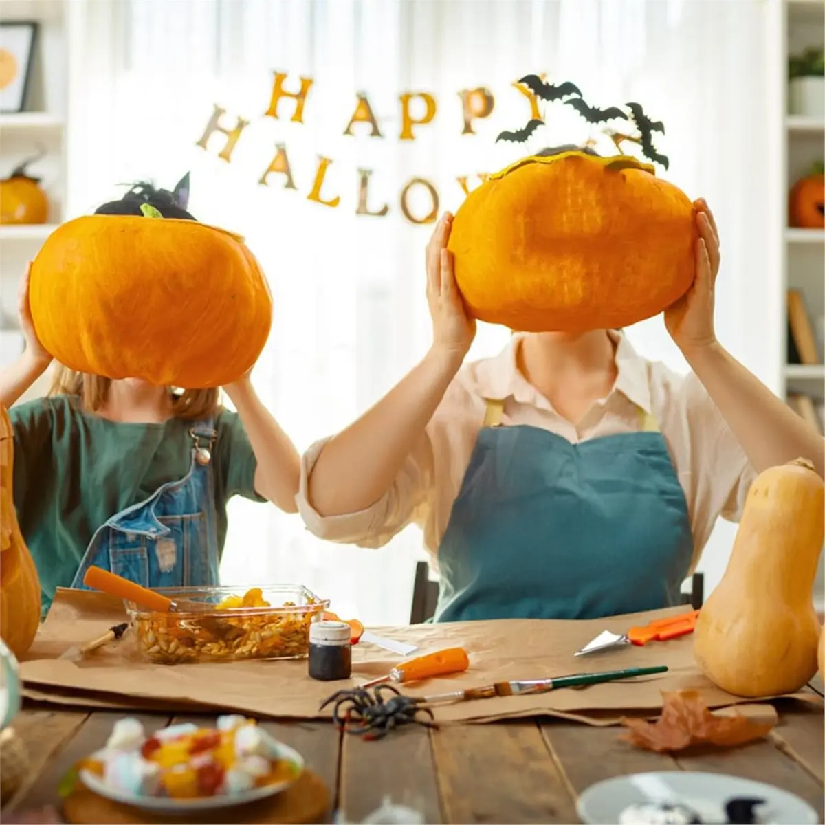NEW 10PCS Professional Pumpkin Carving Kit with Stencils, Stainless Steel Tools & Storage Bag for Halloween