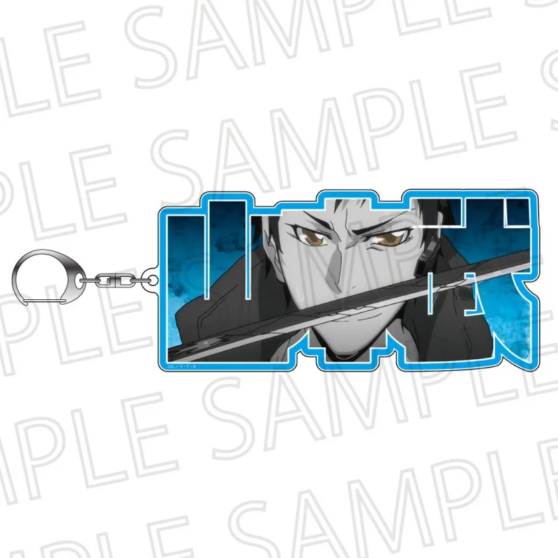 Bag Charm Anime Katekyo Hitman Reborn! 6CM Rectangle Acrylic Pendant Keychain Reborn,Takeshi Yamamoto Collection Gifts Souvenir