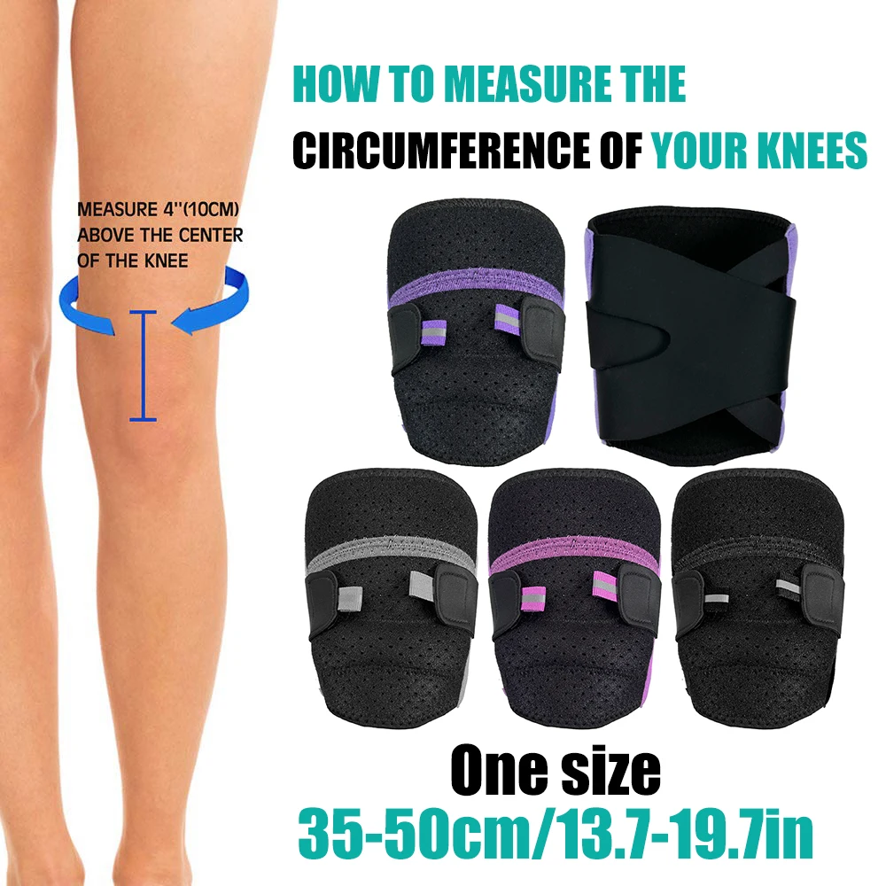 1PCS Knee Braces for Women Men, Patellar Tendon Support Strap, Knee Brace for Meniscus Tear Compression Sleeve for Knee Pain