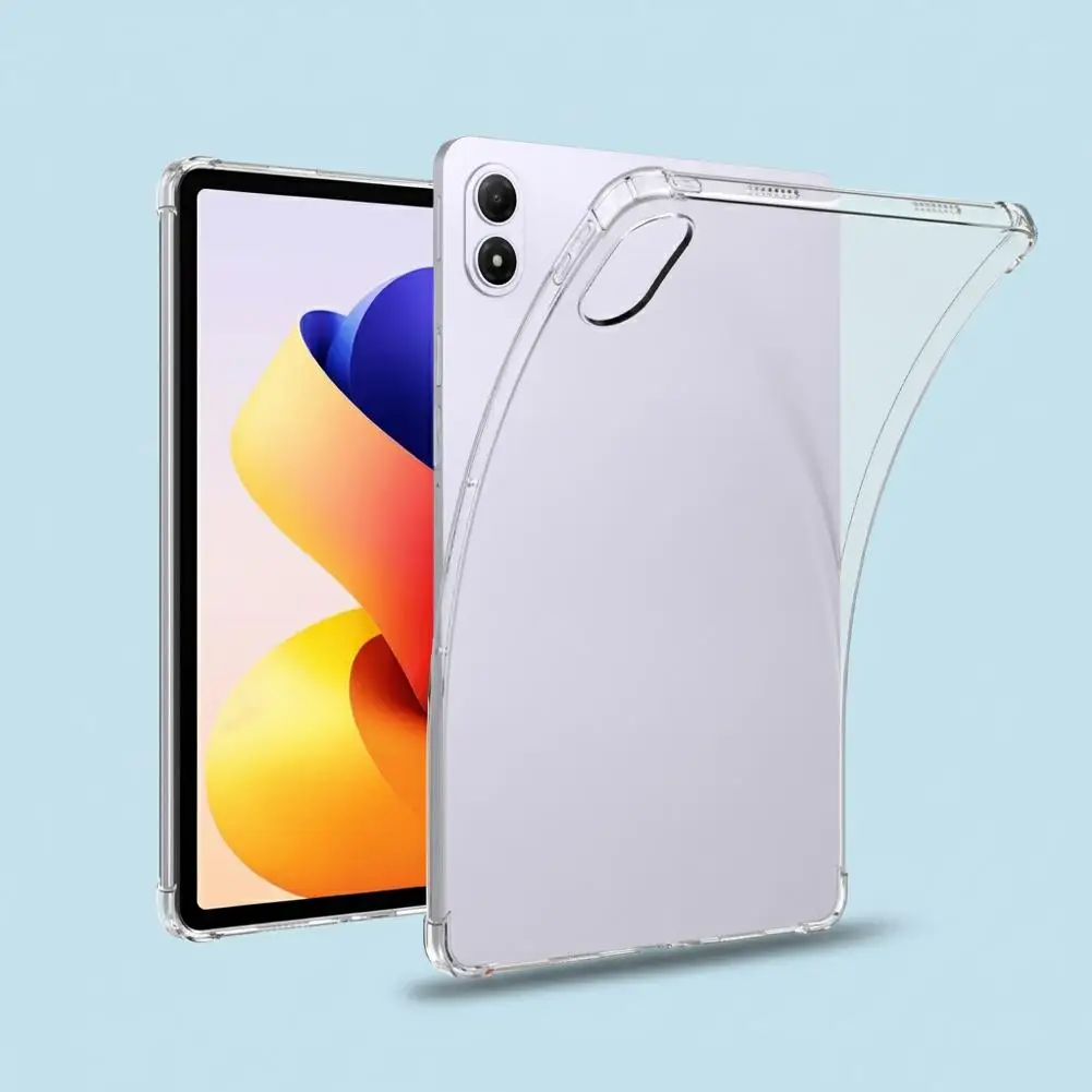    ل redmi الوسادة 2 برو 12.1 بوصة واقية سميكة لينة سيليكون واضح حافظة لجهاز لوحي من البولي يوريثان غطاء Proable غطاء سيليكون I5B9