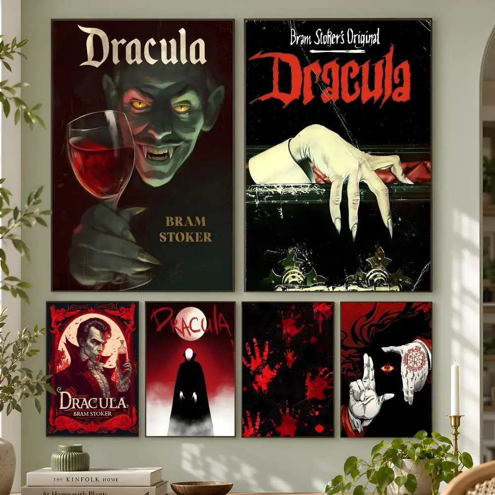 Horror Vampire Hand Poster Wall Art Home Decor Living Room Bedroom Office Dorm Apartment Gift