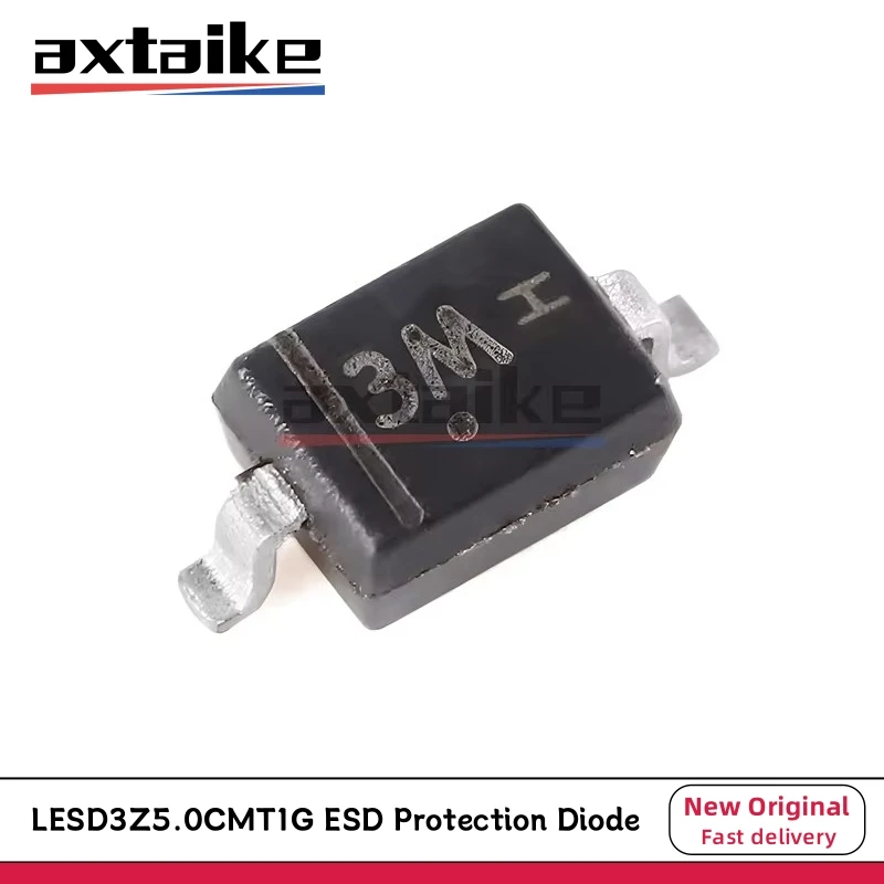 100PCS LESD3Z5.0CMT1G SOD-323 5V Marking: 3M 5.0V SMD Transient Voltage Suppressors For ESD Protection Diode TVS