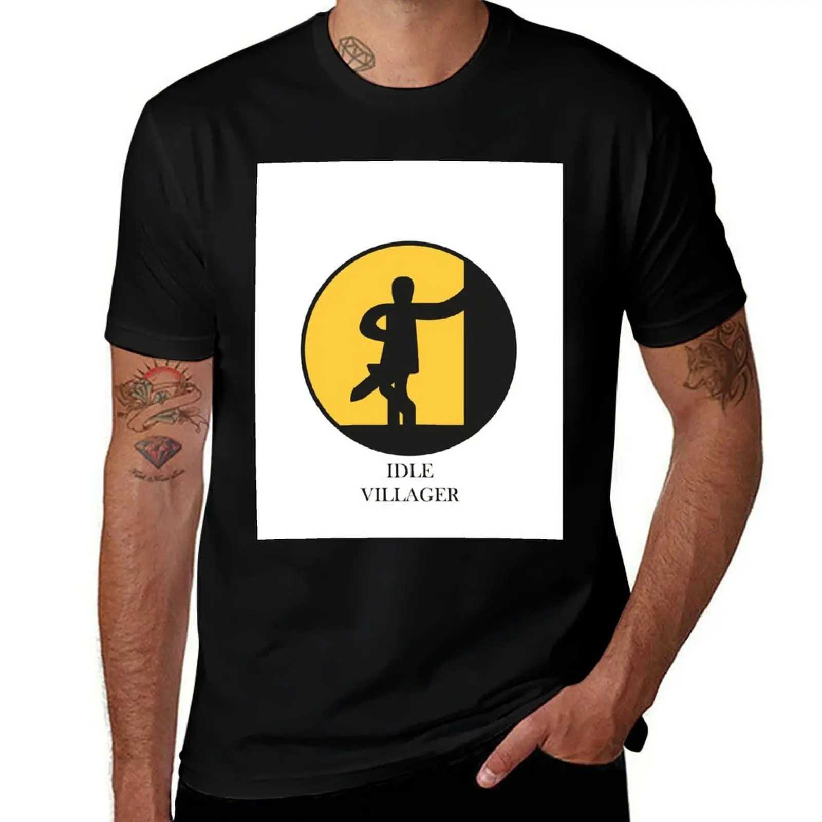 

Idle villager T-Shirt essential t shirt men t shirt cotton 100%