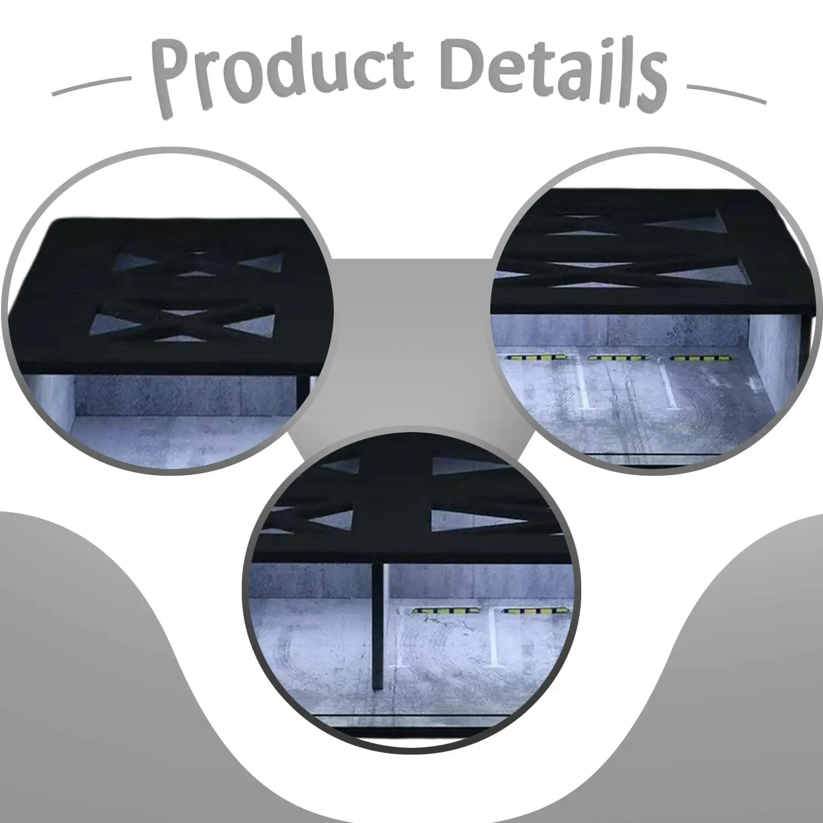 Vetrina per modello di auto in scala 1/64 Vetrina per layout da collezione Decorazione per desktop