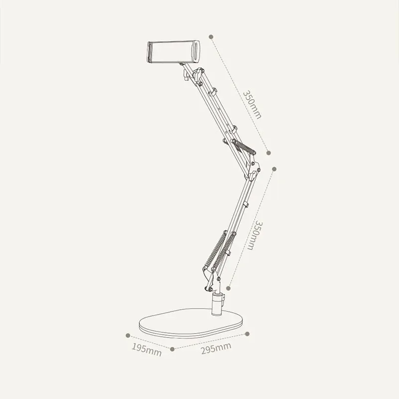 Overhead Shot Stand, Tablet Holder Desktop Live Broadcast Video Gourmet Jewelry Handmade Live Broadcast Stand Mobile Phone Stand