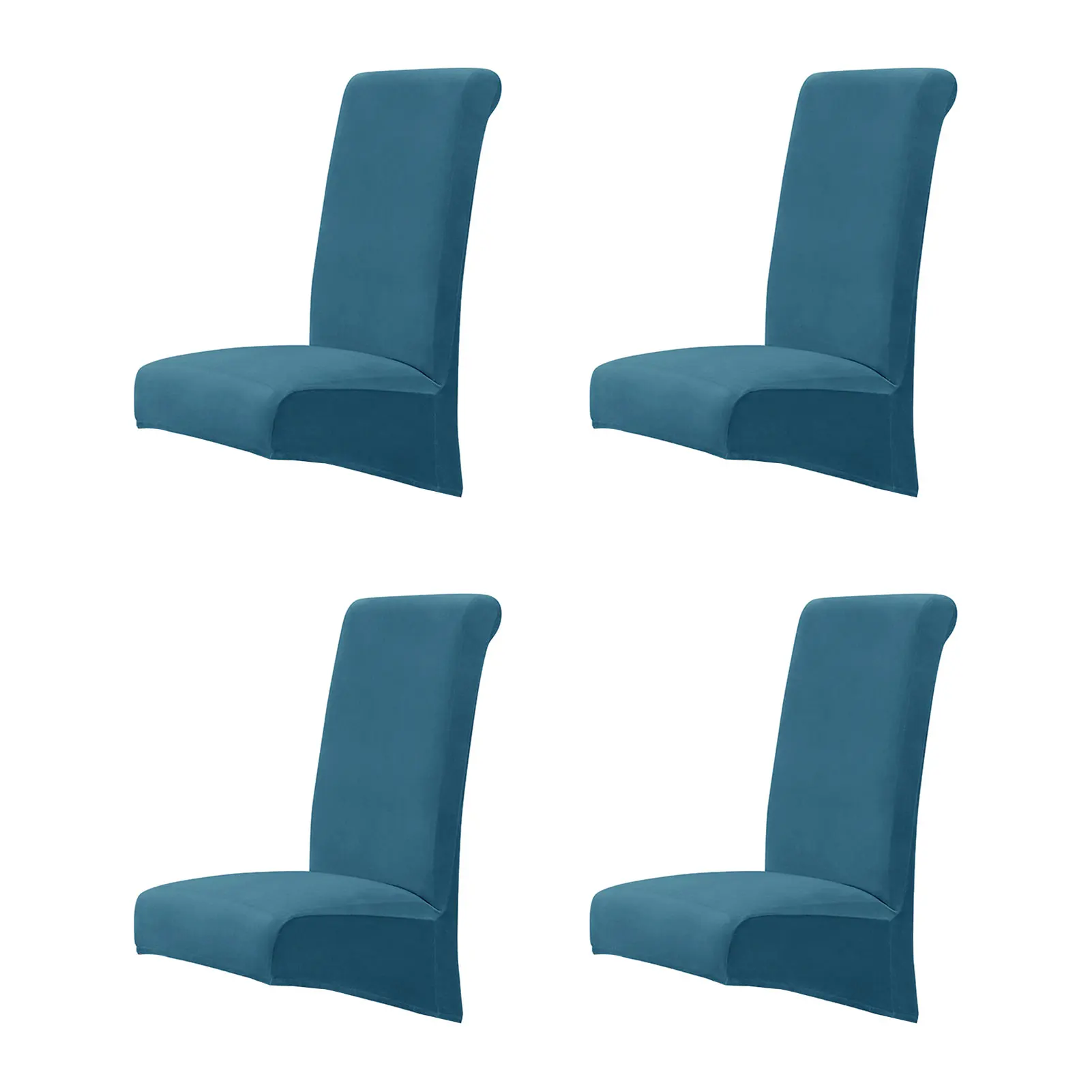 4pieces Stretch Chair Cover Wear-resistant And Durable Dustproof And Decorative Wide Applications