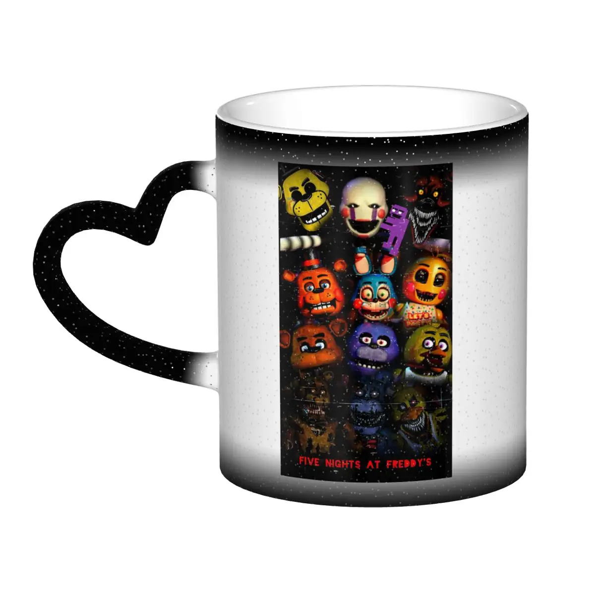 

Кружка Five Nights At Freddy's FNAF, забавная керамическая кружка для кофе, чая, молока, подарок для друзей