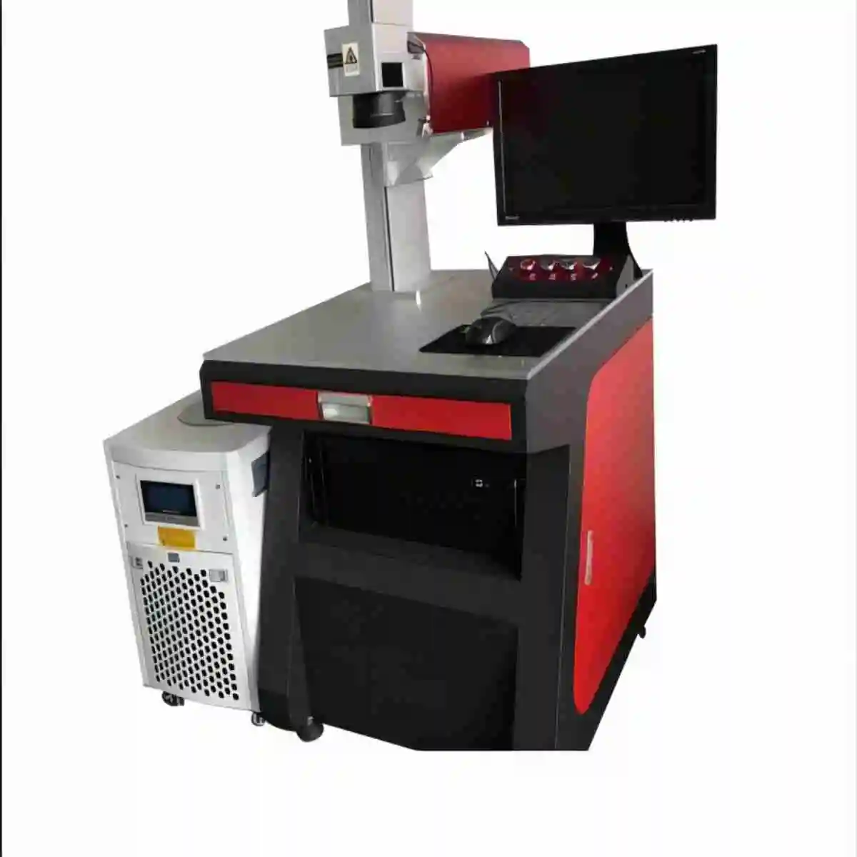 2024 Factory Price 5w Manufacturer UV Laser Engraving Desktop Coding Assembly Line Marking Machine Crystal