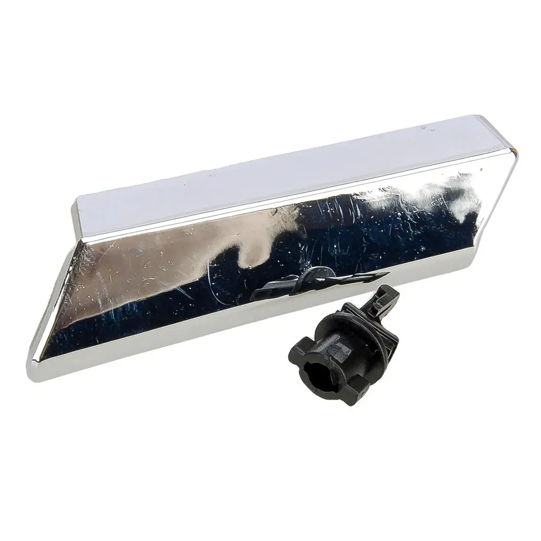 Silver Car Left Side Headlight Washer Nozzle Cover with Clip Plastic Fit for Lexus GS300 GS430 GS350 GS460 GS450h 8520830031
