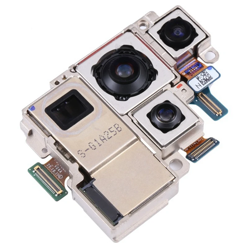 

AA58 For Samsung Galaxy S21 Ultra 5G SM-G998B Camera Set Telephoto + Depth + Wide + Rear Main Camera Parts Replacement