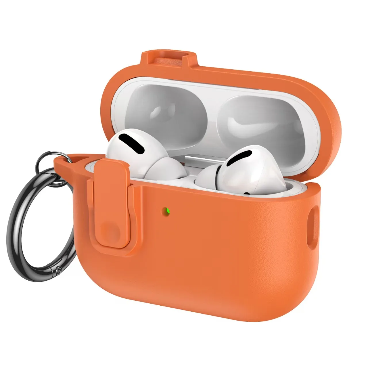 

Earphone Cover For AirPods Pro 3 Case Full Body Shockproof Protective Headphone Cases with Keychain For AirPods 4 3 Pro 2