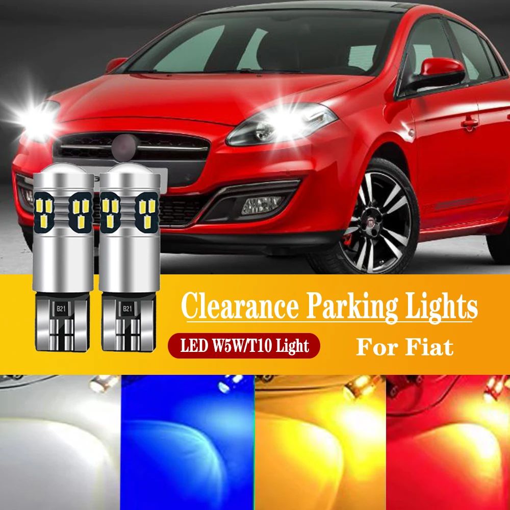 

2PCS LED Parking Light Clearance Lamp For Fiat Bravo Ducato Fiorino Freemont Grande Punto Idea Palio Panda Punto Sedici Siena