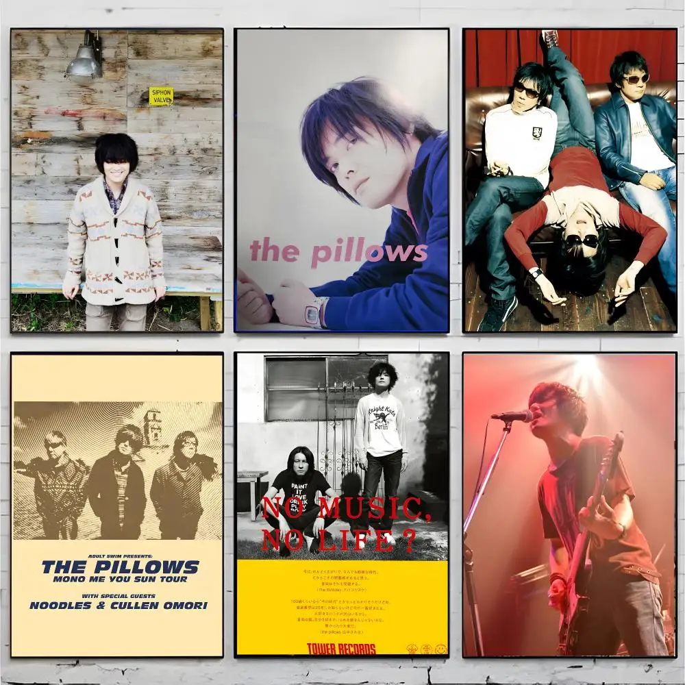 Indie Rocker T-The Pillows Poster Superior Home Space  Indoor Decorative Art & Home Decor