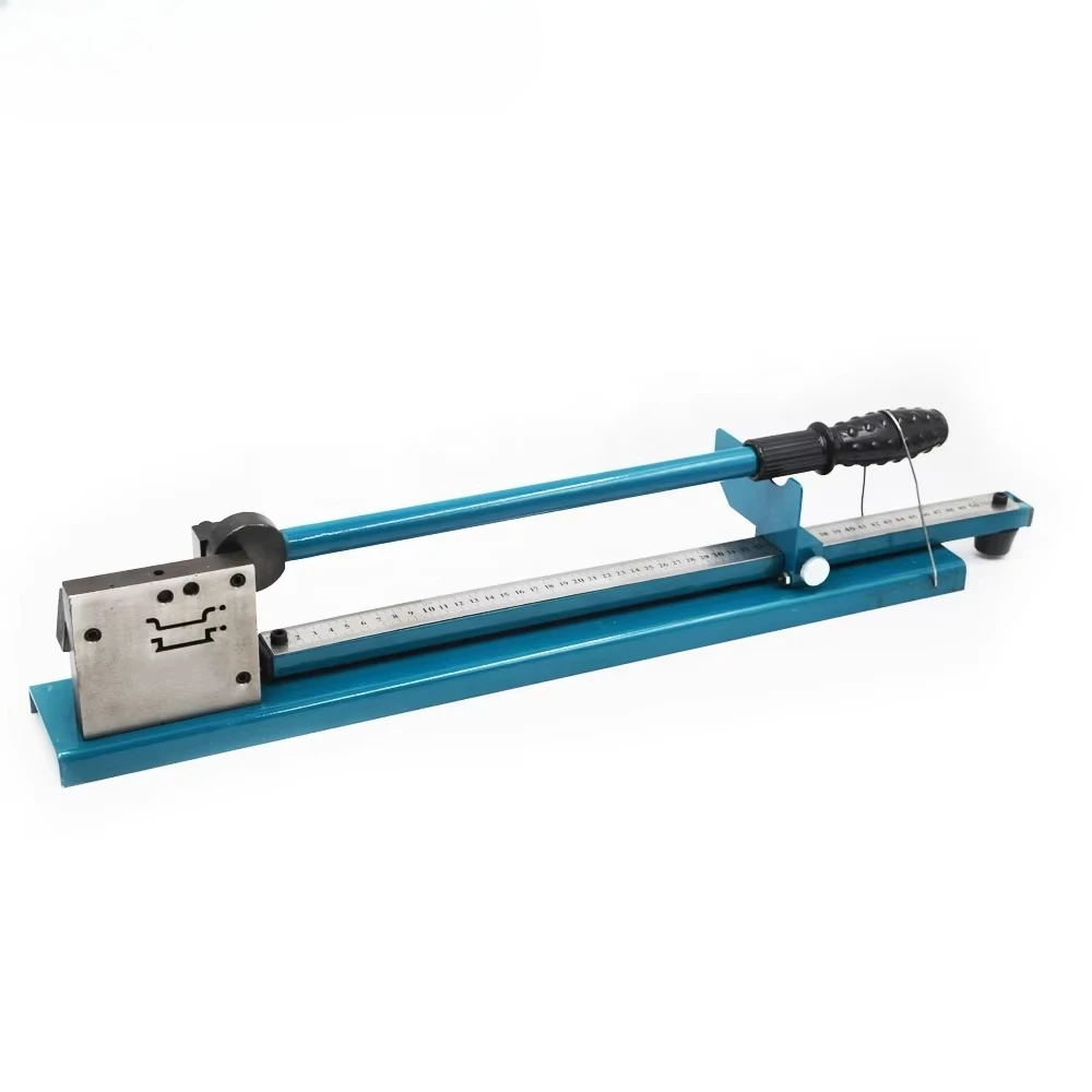 Manual Din Rail Cutter Tools Bench Top DC-35SA Al Trunking Cutting Machine