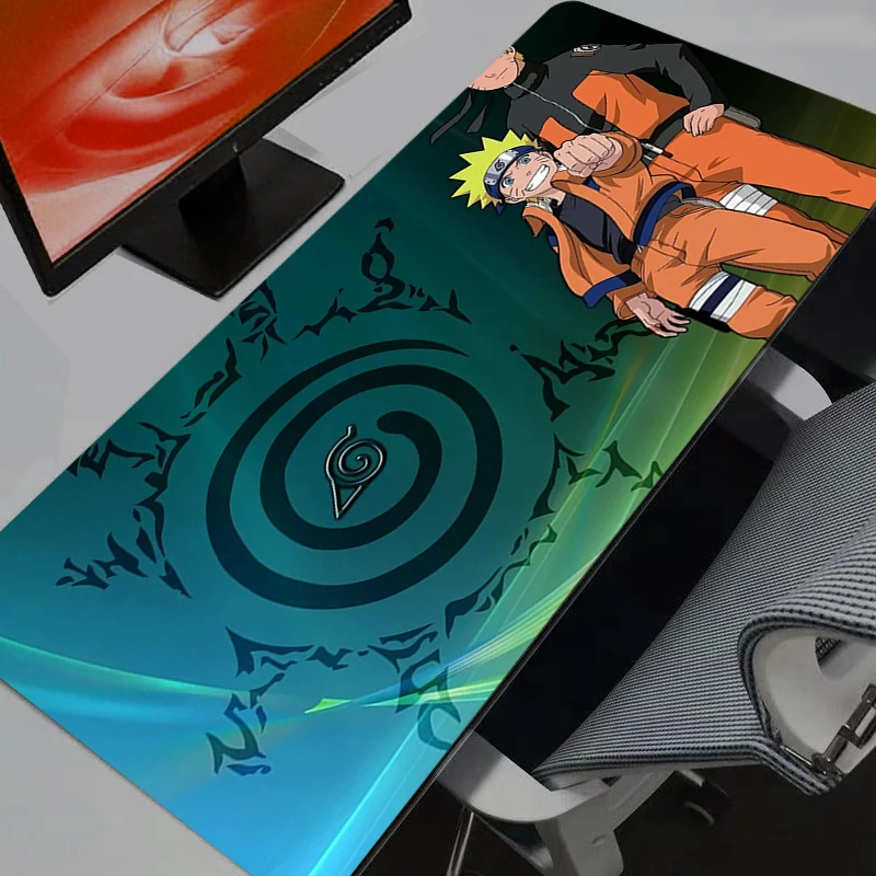 

Коврик для мыши аниме Наруто Узумаки Carpe большой ПК геймер компьютерный коврик для мыши Varmilo клавиатура игровые аксессуары настольный коврик большой ковер