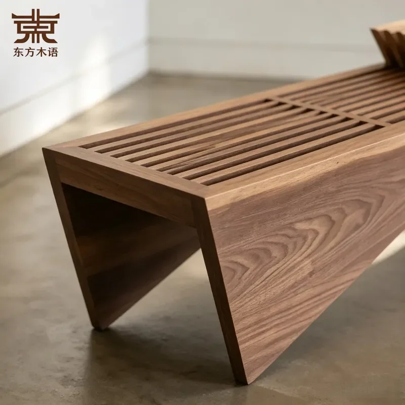 New Chinese Ash Wood Solid Tea Table Modern Simple Tenon Mortise Office Desk Creative Design 2026