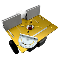 Router Table Insert Plate Aluminum Alloy Wood Milling Flip Board Trimming Machine Engraving Auxiliary Tool-ABXK