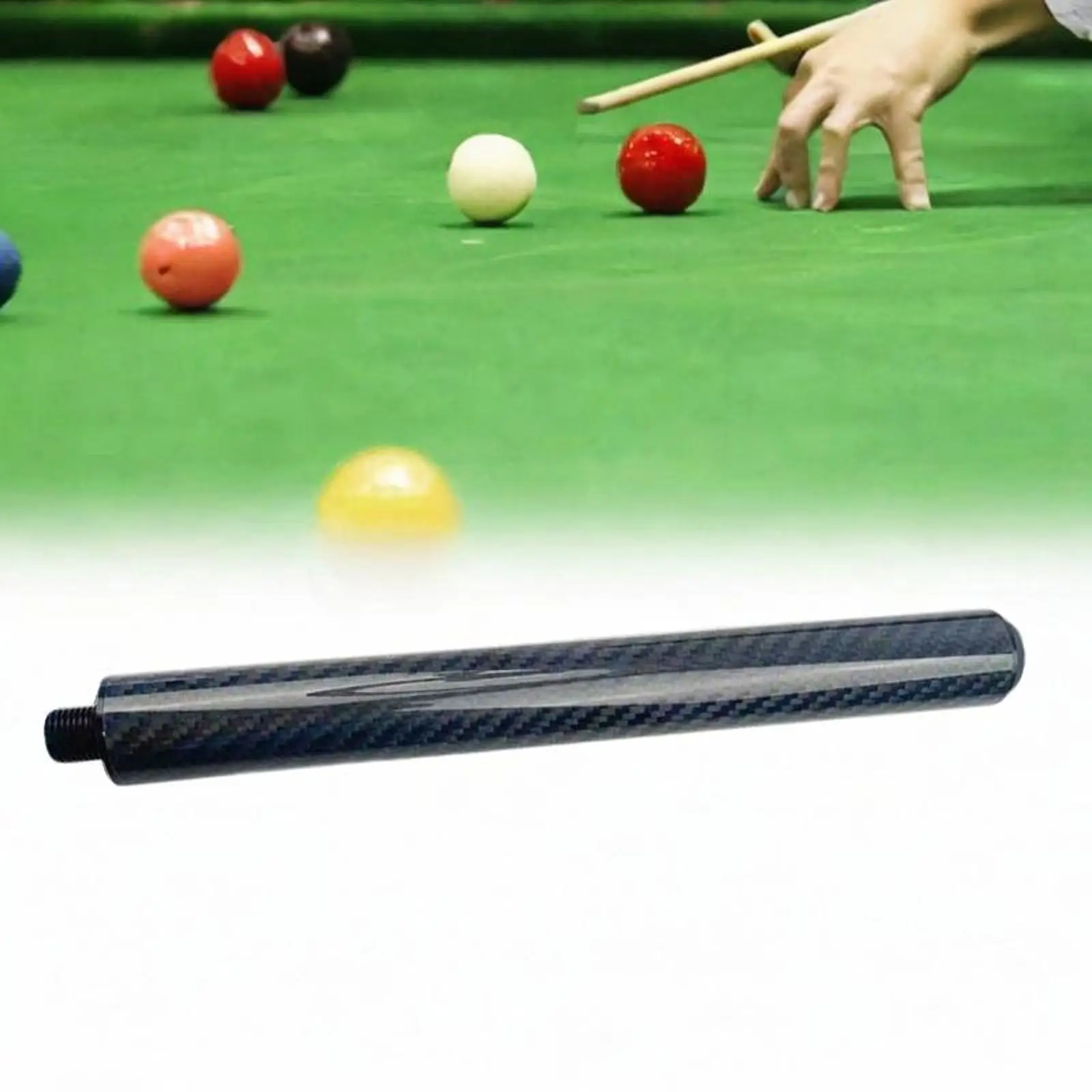 

Billiard Pool Cue Extender Cue End Extender Enhanced Shots Adapter Lengthener Billiard Stick Extension for Games Women Sports