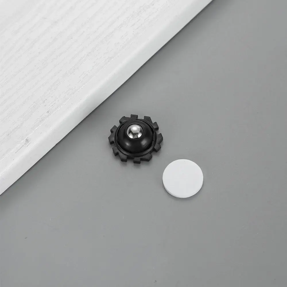 Self Adhesive Swivel Caster Wheels For Storage Box Silent Ball Bearing Furniture Roller Mover Heavy Duty Stick On Moving Tool