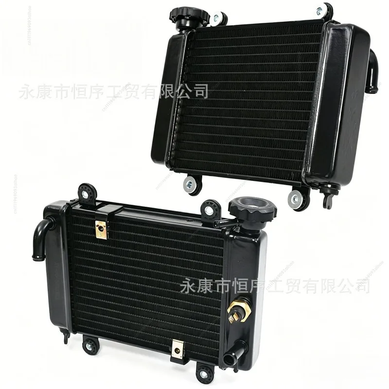 Water Cooling Radiator Fan Assembly for Big Bull Big Dinosaur ATV Quad Offroad Motorcycle Replacement Parts