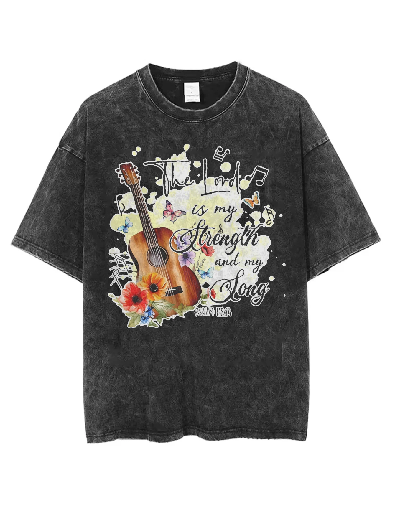 تي شيرت مريح برقبة دائرية ومغسول الأكثر مبيعًا للنساء والرجال فضفاض مناسب بطباعة الهالوين باللون الأسود طراز كاجوال للشتاء