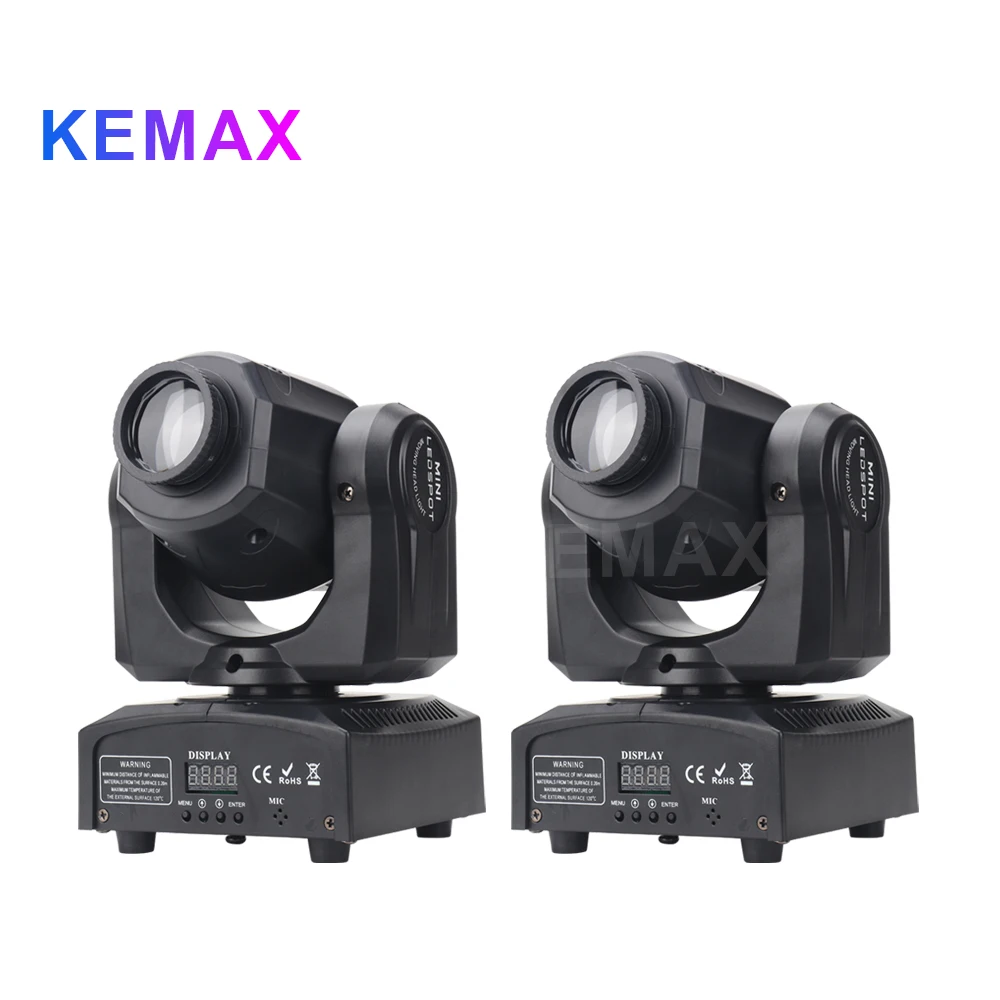 

2 шт. 30 Вт светодиодный точечный светильник с подвижной головкой RGBW DJ Mobile DMX512 Mini Beam 8 цветов дискотека вечеринка ночной клуб сценическое оборудование для свадьбы