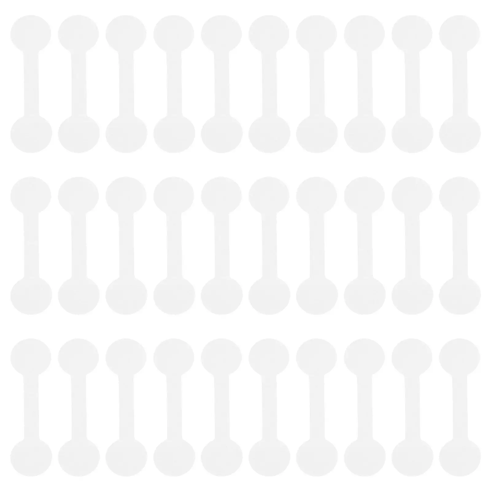 

1000Pcs Jewelry Price Label Stickers High Viscosity Self Adhesive Round Labels Blank Pricing Tags for Necklace Earrings