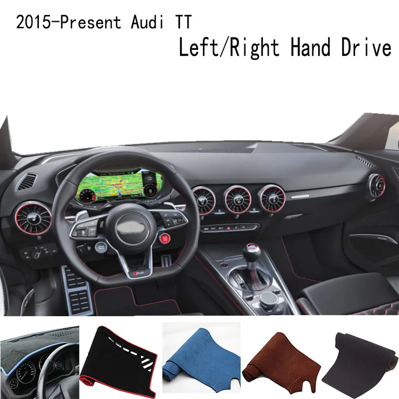 

For 2015-2024 Audi TT TTS III Accessories Dashboard Cover Instrument Panel Dash Mat Dashmat Protective Pad