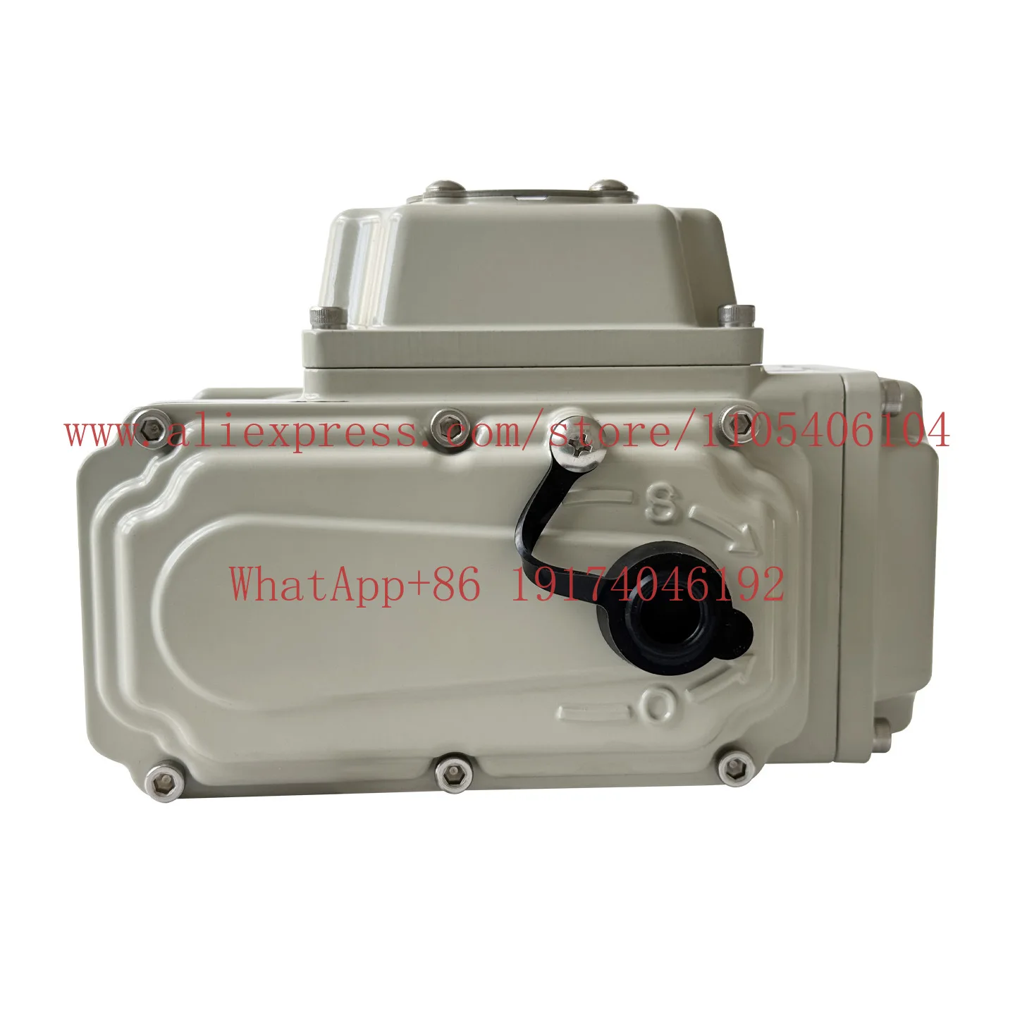 Electric Actuator Spherical Air Butterfly Valve Intelligent Adjustment Controller Fine Small 220V/24V Inner Octagonal Connection