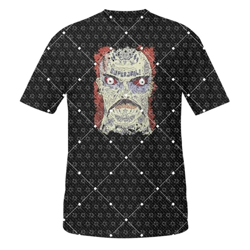 New Heavy Metal Series Band Support Short Sleeve Cotton Casual Fashion T-shirt Comfortable Surrounding T-shirt