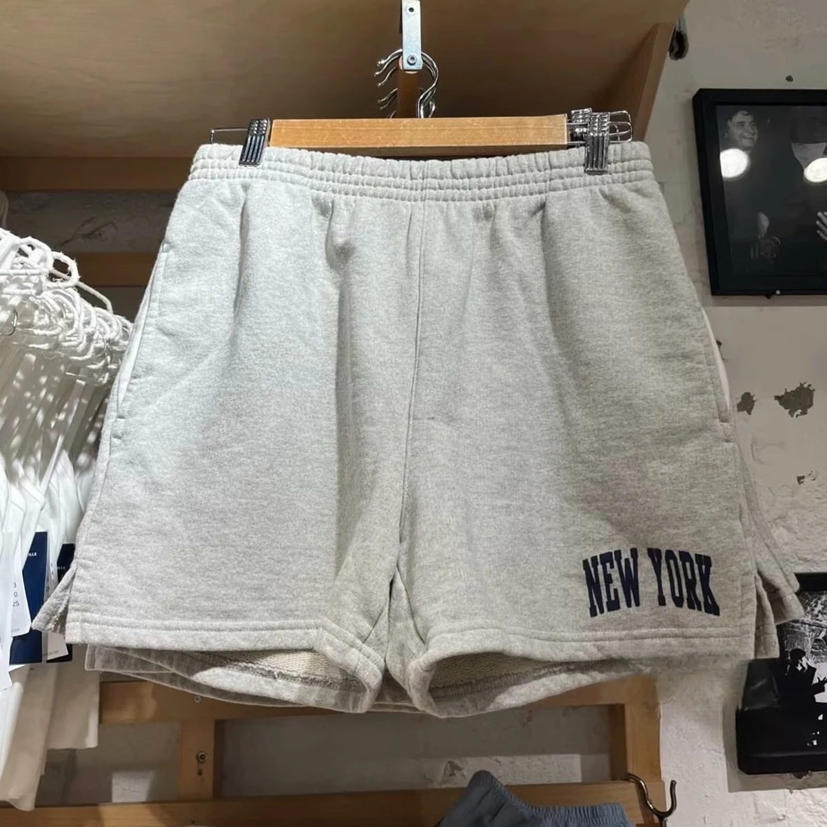 

New York Sport Shorts Women Summer Clothes 2024 Cotton Trending Kawaii Short Pants Girls 2000s Y2K Vintage Sweatshorts Skort