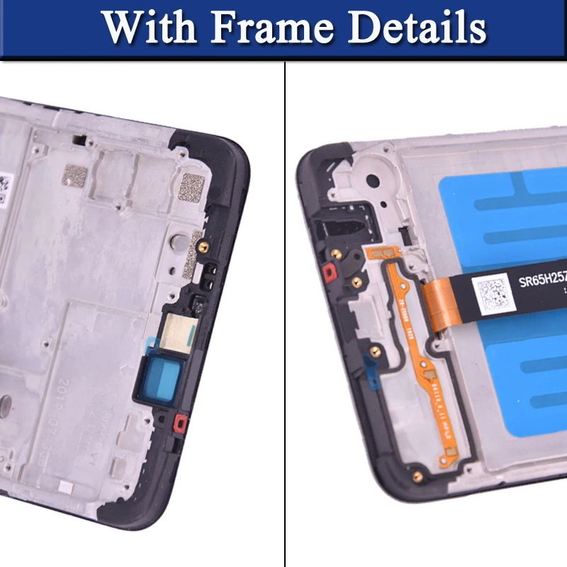 For Samsung A20S A207 LCD Display With Touch Screen Digitizer Assembly A207F SM-A207M LCD With Frame