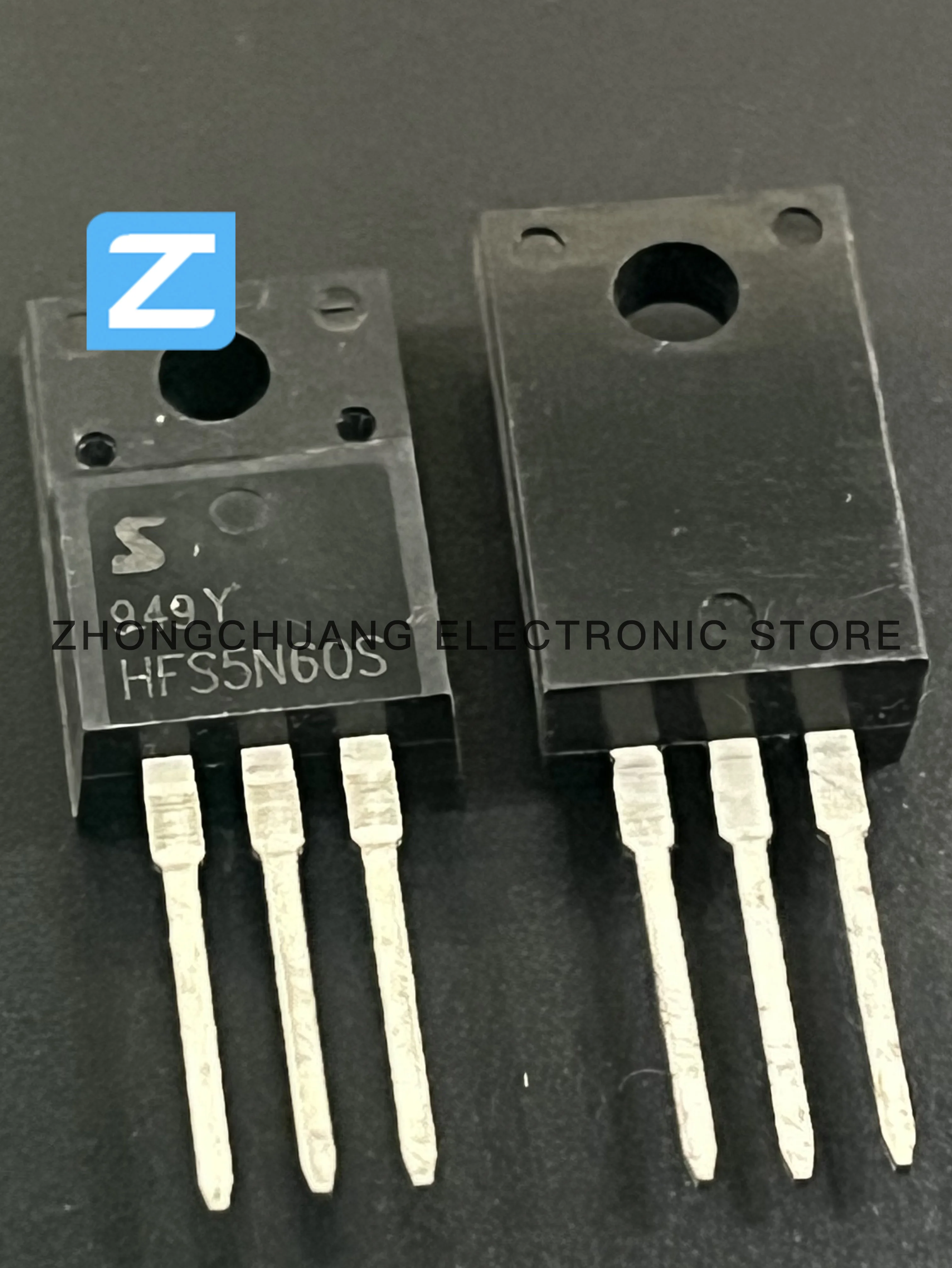 1-10PCS HFS5N60S TO-220F 600V 4.5A N-Channel MOSFET new original