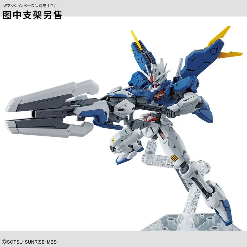 متوفر في المخزون بانداي HG 1/144 جاندام إعادة بناء الجوي Bugur-beu الساحرة من ميركوري جاندام Gunpla أطقم منمذجة أصلية #3