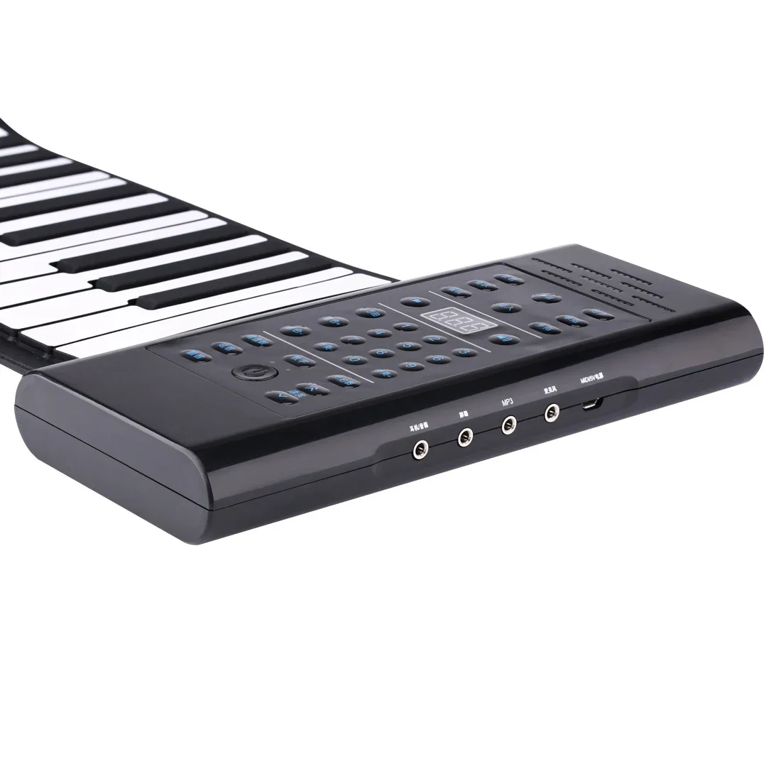 Hot Sale Thickened Hand-rolled Piano with Microphone Built-in Lithium Battery New 88-key Portable Piano Electronic Keyboard