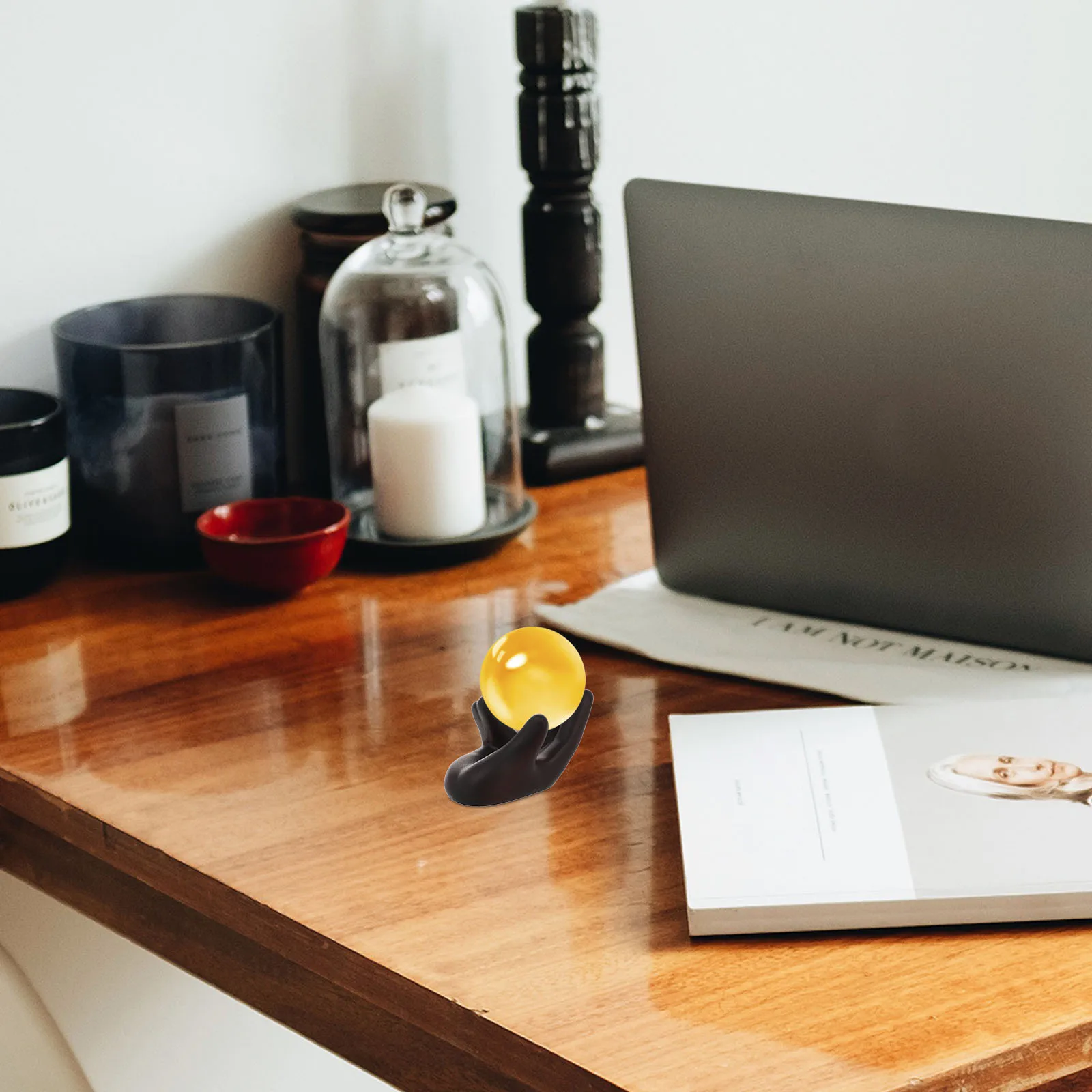 

Resin Crystal Ball Display Stand Holder 2.5-6Cm Sphere Stone Support Base Egg Holder For Home Office Decor Rock Holders