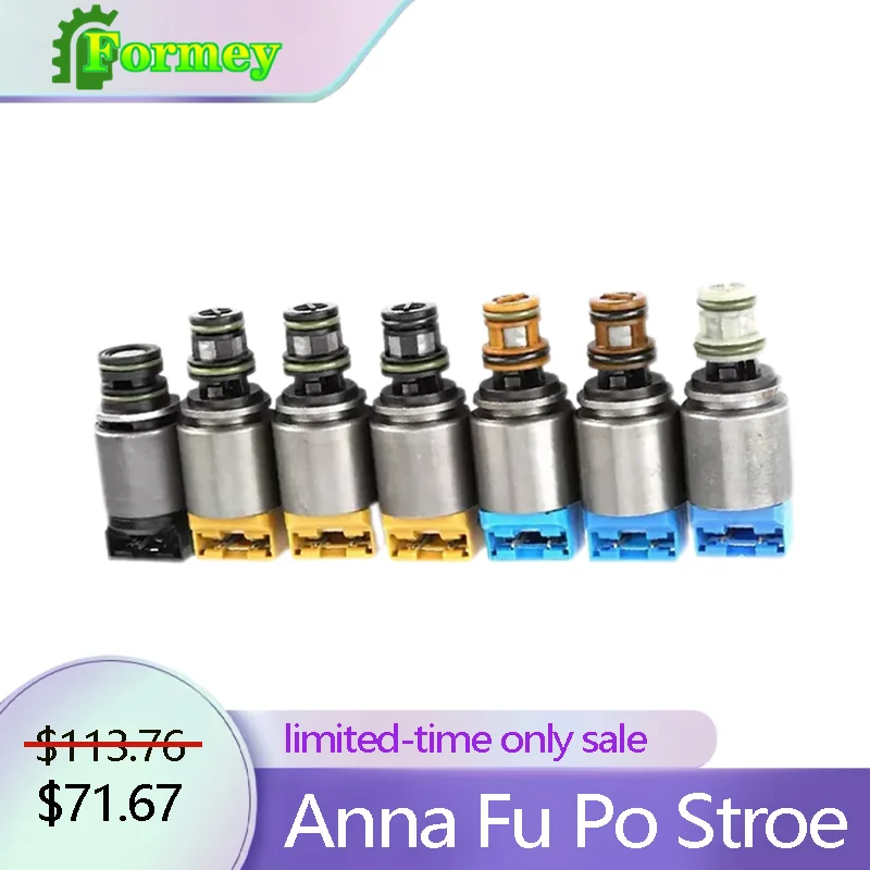 

OEM ZF 6HP19 6HP26 Solenoid kit Transmission solenoid valve 7 PCS/SET 1068298044 suitable for BMW 128i X5 X4 and Audi S4-S8 A4