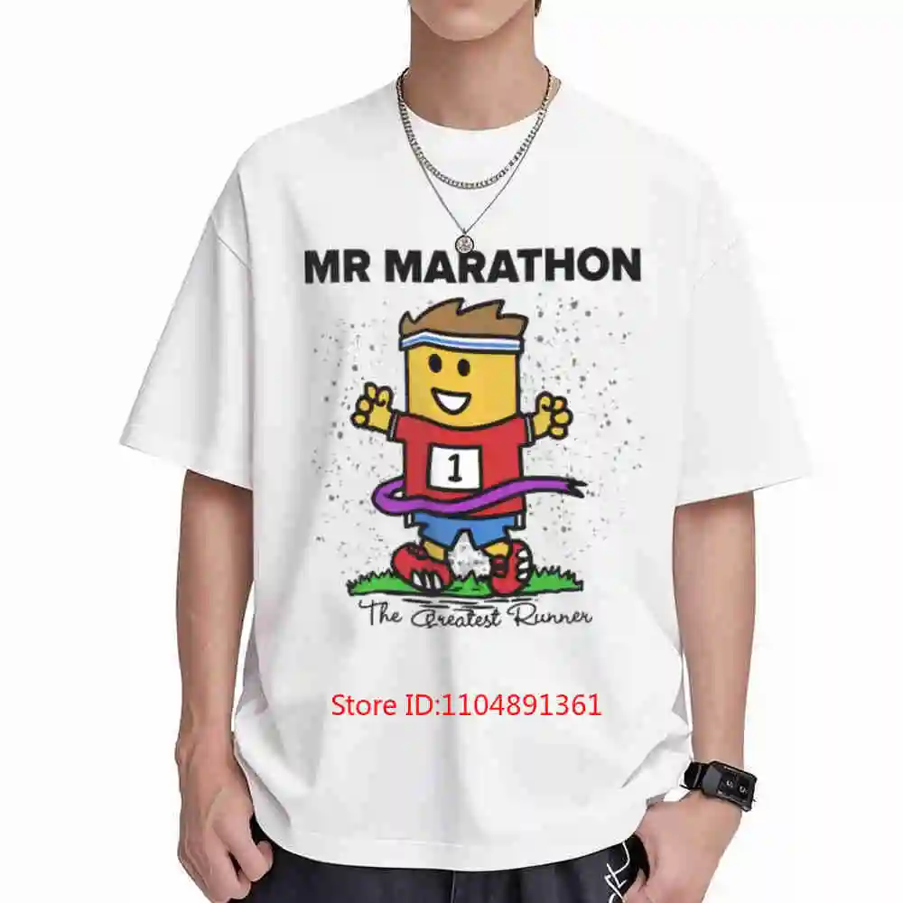 Marathon London Runner Emergency Short Sleeve Tee 100% Cotton T-Shirt