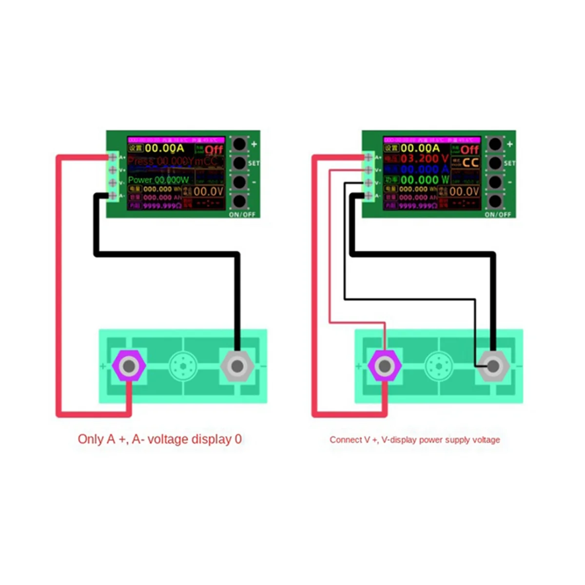 電子充電式放電容量テスター,150w,20a,4モード,2.4インチ,CNCタイプ