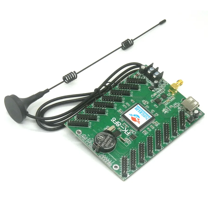 FK-8F6 Wifi Full Color RGB LED Controller USB Asynchronous Control Card Wireless For P10 P6 P5 P4 P3 P2.5 Display