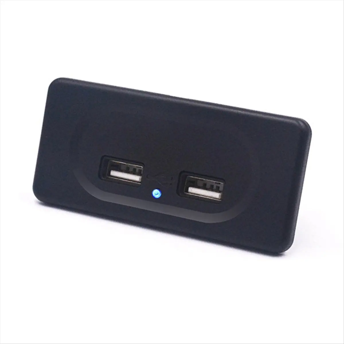 ♬◤Popular Style  ◥12V Car Socket Dual USB Charger for Socket Car Installation Motorhome Caravan Car Accessories 3.1A