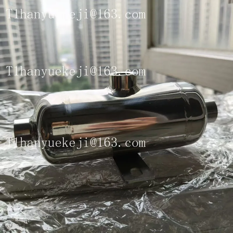 2026new modelMiniature Stainless Steel Air Storage Tank Pressure Vacuum Negative Pressure Air Pack Pressure Tank Air Compressor