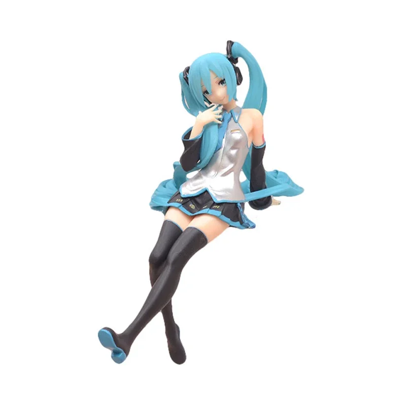 Hatsune miku presse tasse nudeln action anime figur spielzeug schüchtern sexy schönes mädchen ver. Figuren Auto Ornament Sammler modell