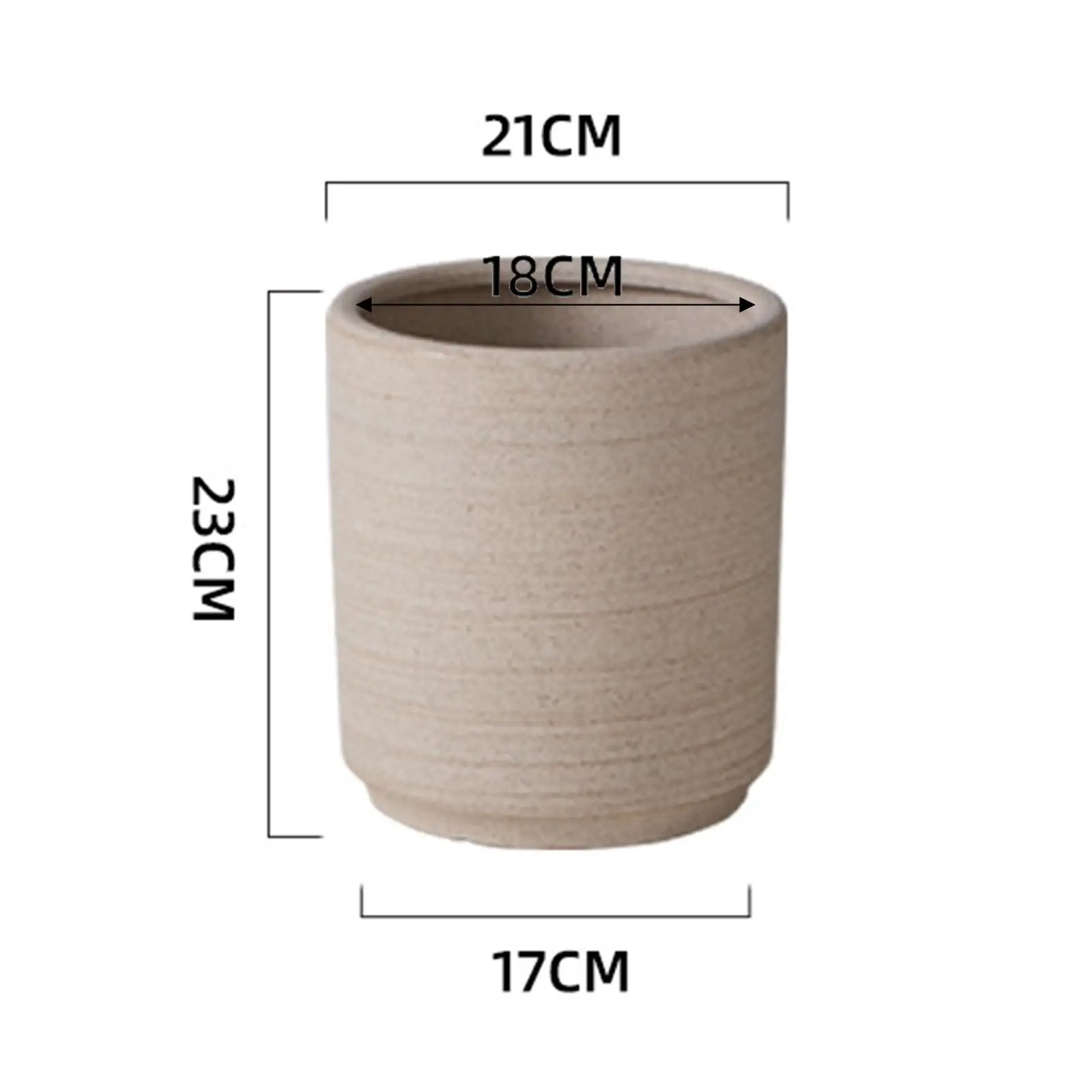 Flower Pot Patio Porcelain Garden Flower Vase Pot Craft Making Tool Desktop