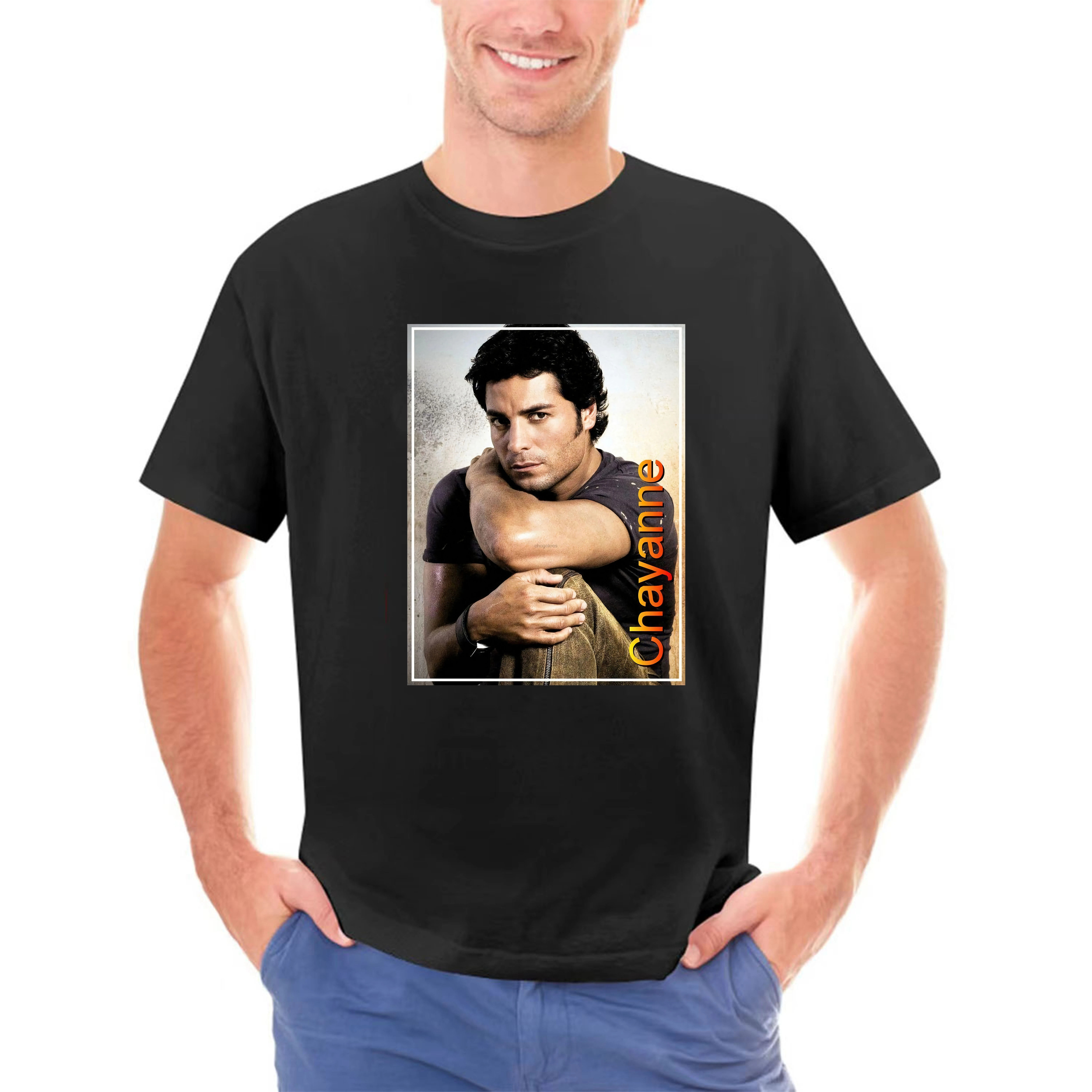 CHAYANNE  T-SHIRT - LATIN POP SINGER - ACTOR  - PICTURE